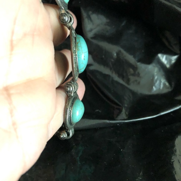 TURQUOISE Bracelet Very Large From Santo Domingo - Picture 4 of 5